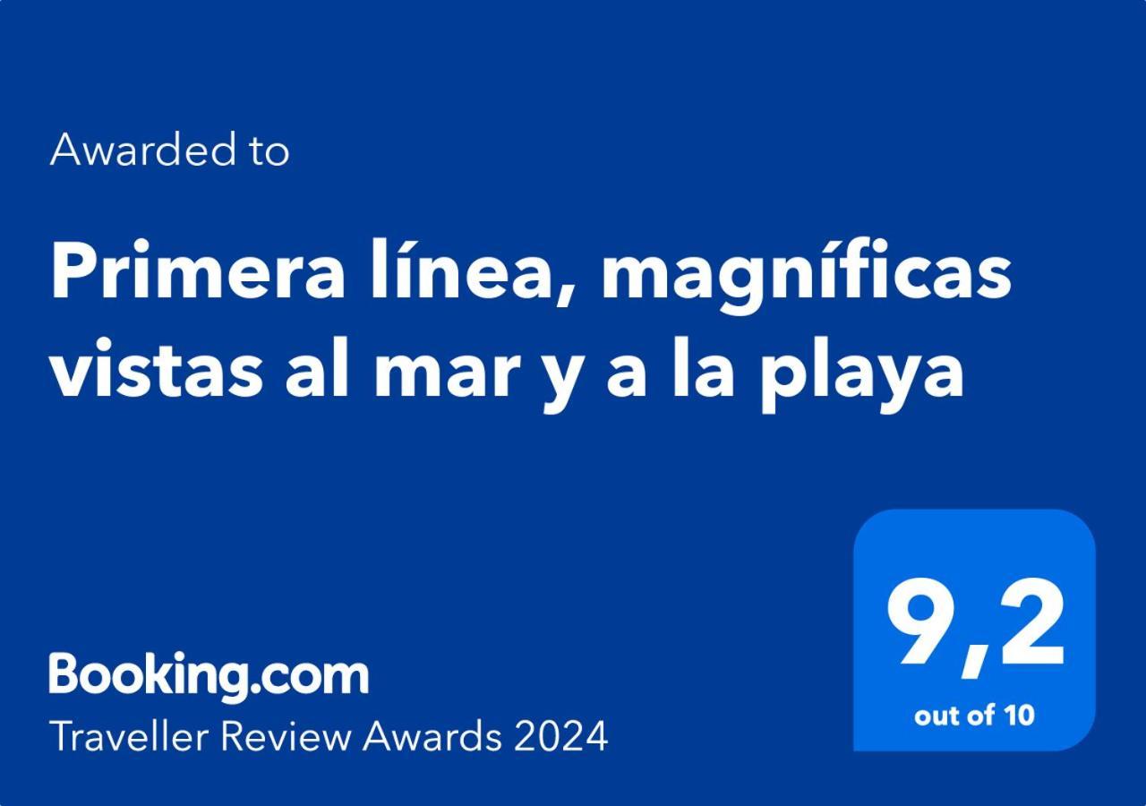 Primera Linea, Magnificas Vistas Al Mar Y A La Playa Retamar  Zewnętrze zdjęcie